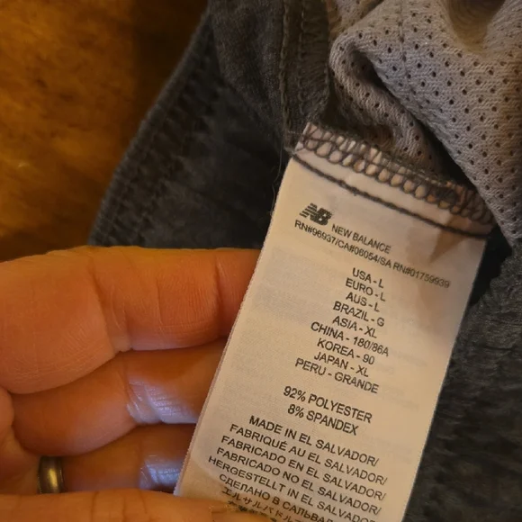 New Balance Boston College Eagles Men's Athletic Shorts Size Large Gray - Picture 3 of 7